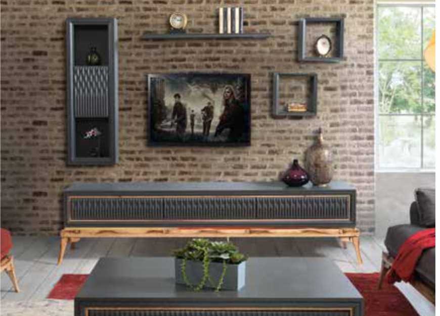 Quatro Tv Ünitesi (Antrasit)